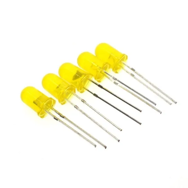 Led 5mm - Κίτρινο