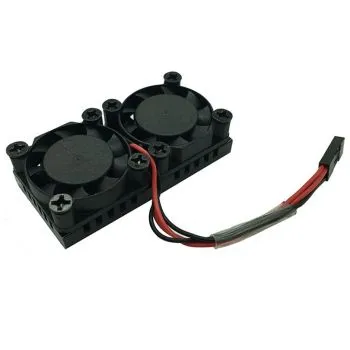 Dual CPU PCB Cooling Fan for Raspberry Pi 3B/3B+/4B