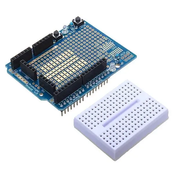 UNO Proto Expansion Shield with breadboard 170