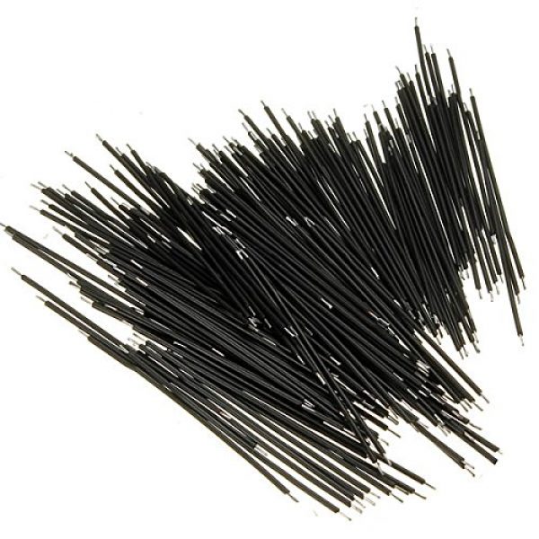 6cm Breadboard Jumper Cable Dupont Wire - Black (20x)