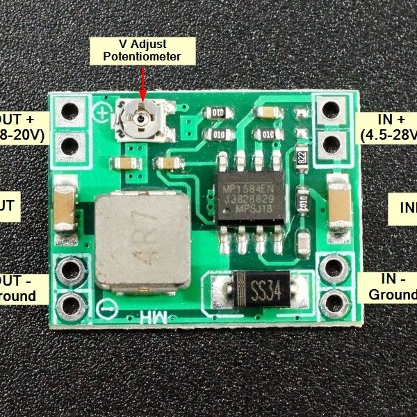 MP1584 Mini Adjustable DC-DC Step-Down Module - Image 2
